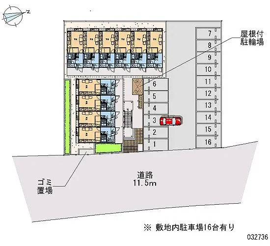 市原市東国分寺台４丁目 月極駐車場